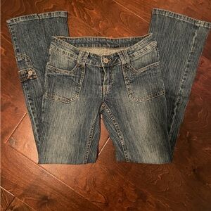 Brandy Melville Blue Women's Carpenter Jeans